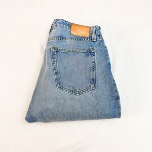 Rag & Bone Nina High-Rise Ankle Cigarette Light Wash Denim Jeans Size 28